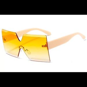 Rimless Shades (Yellow)